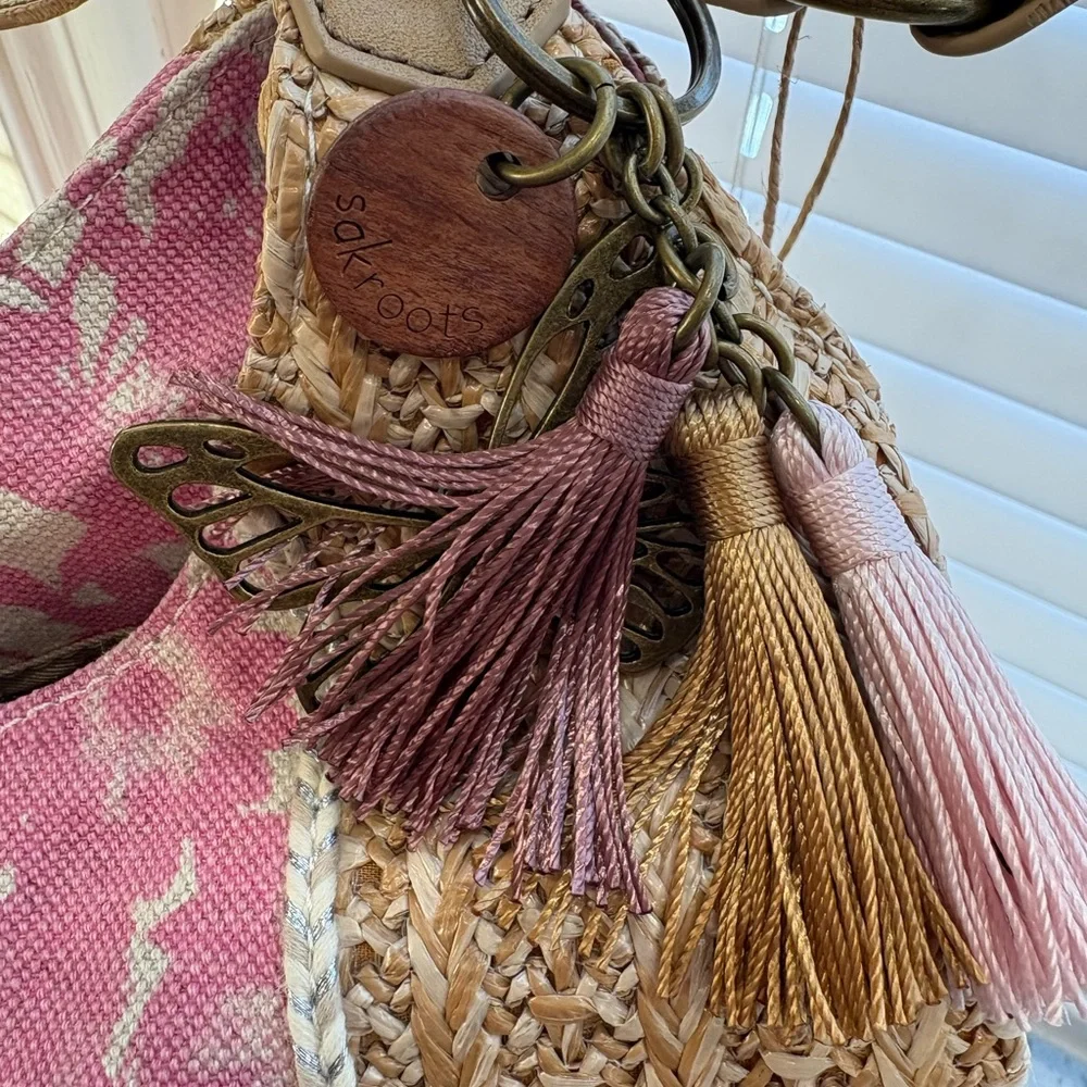 NWOT Sak Roots Roma Shopper Handbag - Picture 2 of 12
